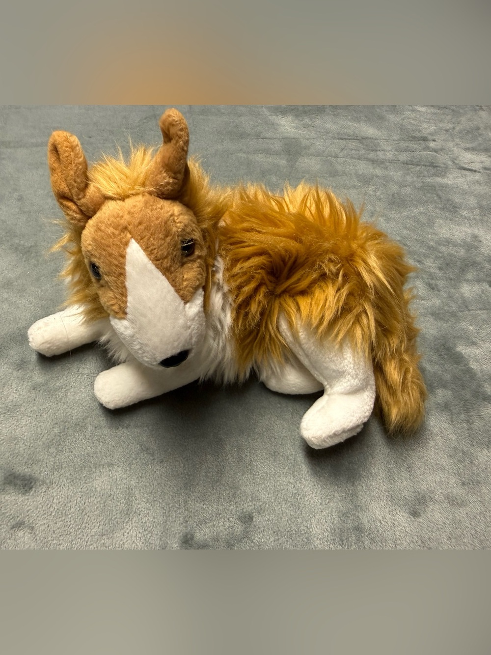Vintage TY Cassie the Collie Dog Plush 2000 Brown White